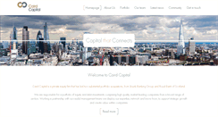 Desktop Screenshot of cairdcapital.co.uk
